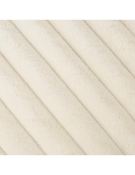 Cojín cuadrante Pana pelo Raya liso 45x45 - funda + relleno