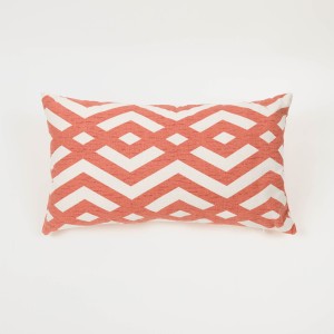 Cojín rectangular antimanchas 30x50  Nela liso - funda + relleno