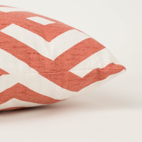 Cojín rectangular antimanchas 30x50  Nela liso - funda + relleno