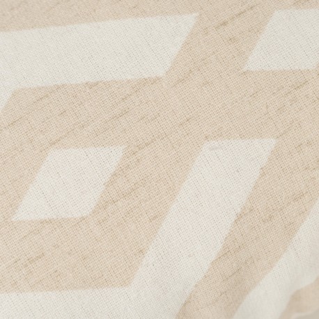 Cojín rectangular antimanchas 30x50  Nela liso - funda + relleno