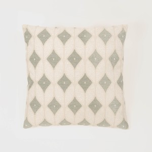 Cojín cuadrante antimanchas Cabot liso 50x50 - funda + relleno