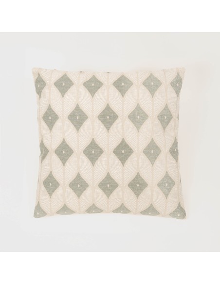 Cojín cuadrante antimanchas Cabot liso 50x50 - funda + relleno