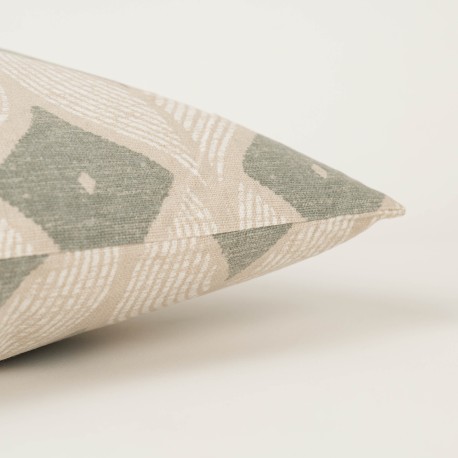 Cojín cuadrante antimanchas Cabot liso 50x50 - funda + relleno