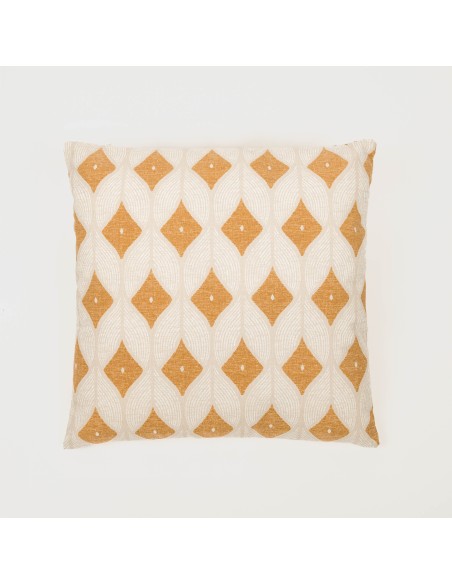 Cojín cuadrante antimanchas Cabot liso 50x50 - funda + relleno