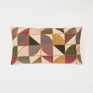 Cojín rectangular antimanchas 30x50 Monterrrey - funda + relleno