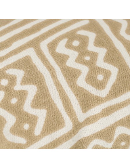 Cojín rectangular antimanchas 30x50 Vinuesa arena - funda + relleno