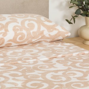 Juego de sábanas coralina Yoyo arena