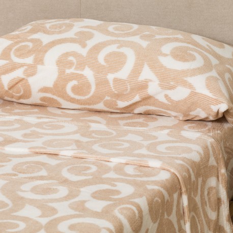 Juego de sábanas coralina Yoyo arena