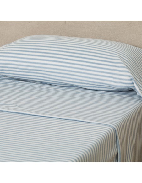 Juego de sábanas pirineo Raya Leto indigo