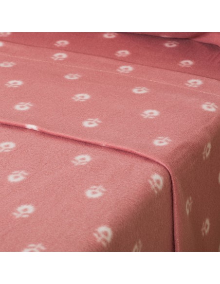 Juego de sábanas pirineo Baby malva