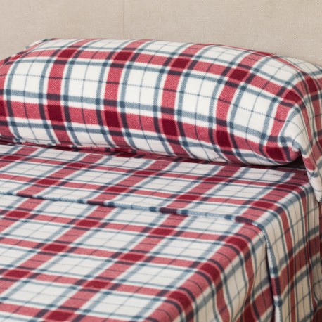 Juego de sábanas pirineo Cuadro Dalis burdeos