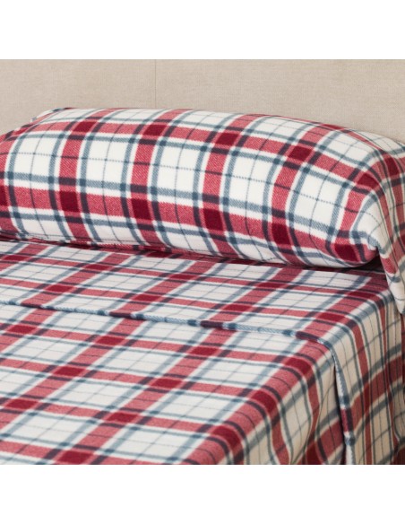 Juego de sábanas pirineo Cuadro Dalis burdeos