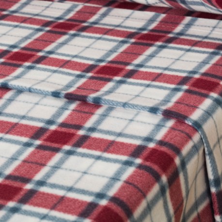 Juego de sábanas pirineo Cuadro Dalis burdeos