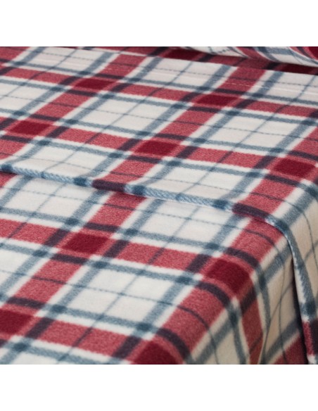 Juego de sábanas pirineo Cuadro Dalis burdeos