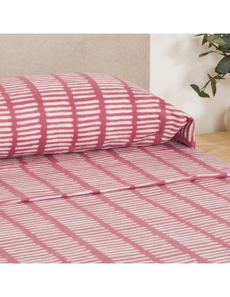 Juego de sábanas pirineo Lemonade malva