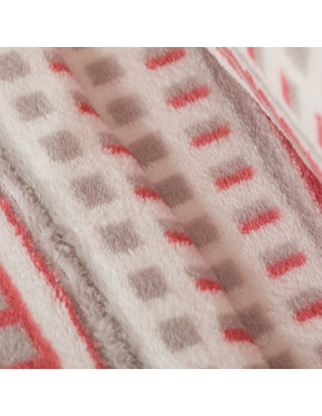 Juego de sábanas coralina Raya Guilia rosa