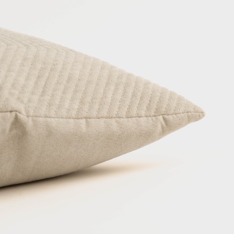 Cojín cuadrante New Hungria ante 50x50 - funda + relleno