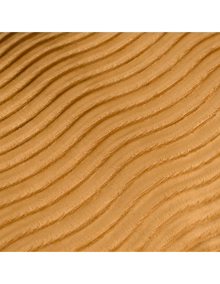Cojín cuadrante New Ondas terciopelo liso 50x50 - funda + relleno