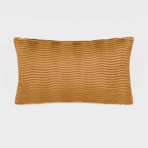 Cojín rectangular 30x50 New Ondas terciopelo liso - funda + relleno