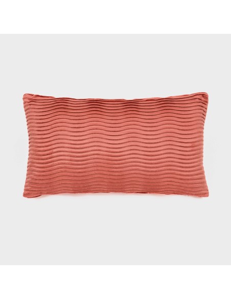 Cojín rectangular 30x50 New Ondas terciopelo liso - funda + relleno