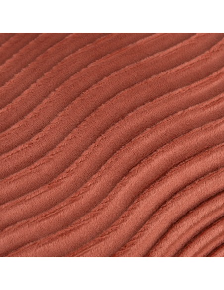 Cojín rectangular 30x50 New Ondas terciopelo liso - funda + relleno