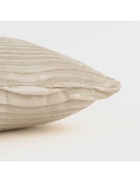 Cojín rectangular 30x50 New Ondas terciopelo liso - funda + relleno
