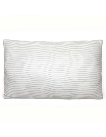 Cojín rectangular 30x50 New Ondas terciopelo liso - funda + relleno