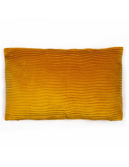 Cojín rectangular 30x50 New Ondas terciopelo liso - funda + relleno