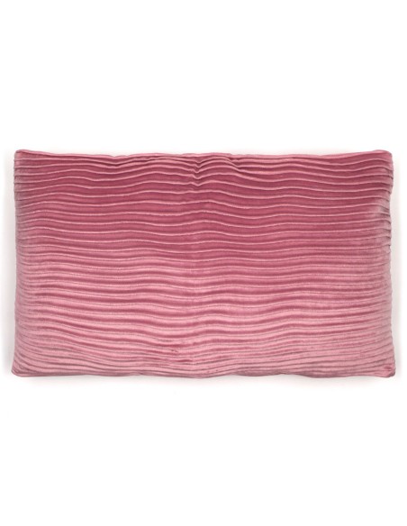 Cojín rectangular 30x50 New Ondas terciopelo liso - funda + relleno