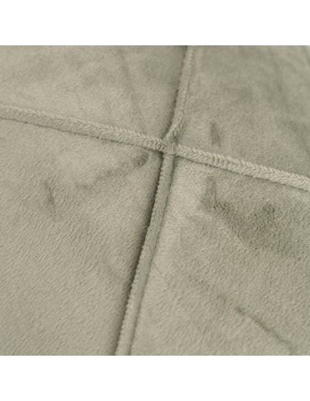 Cojín cuadrante New Rombo terciopelo liso 50x50 - funda + relleno