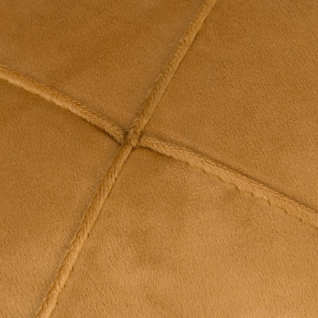 Cojín cuadrante New Rombo terciopelo liso 50x50 - funda + relleno