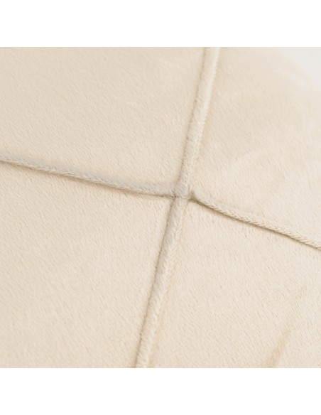 Cojín rectangular 30x50 New Rombo terciopelo liso - funda + relleno