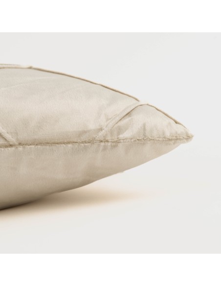 Cojín rectangular 30x50 New Rombo terciopelo liso - funda + relleno