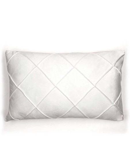 Cojín rectangular 30x50 New Rombo terciopelo liso - funda + relleno