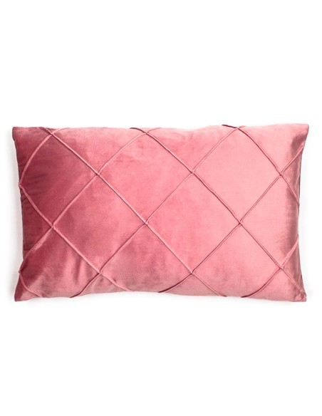 Cojín rectangular 30x50 New Rombo terciopelo liso - funda + relleno