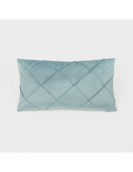 Cojín rectangular 30x50 New Rombo terciopelo liso - funda + relleno