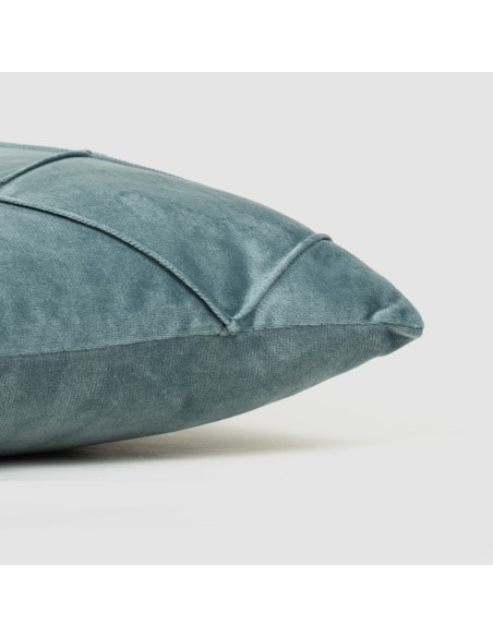 Cojín rectangular 30x50 New Rombo terciopelo liso - funda + relleno