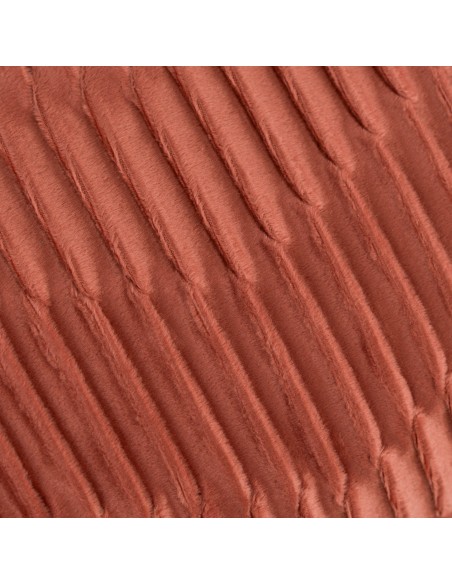 Cojín cuadrante New Traza terciopelo liso 50x50 - funda + relleno