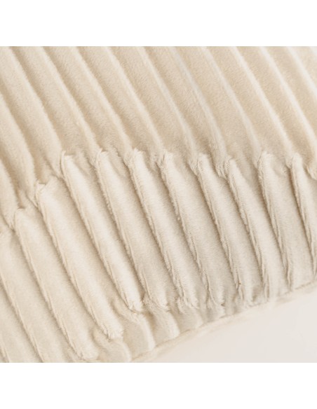 Cojín cuadrante New Traza terciopelo liso 50x50 - funda + relleno