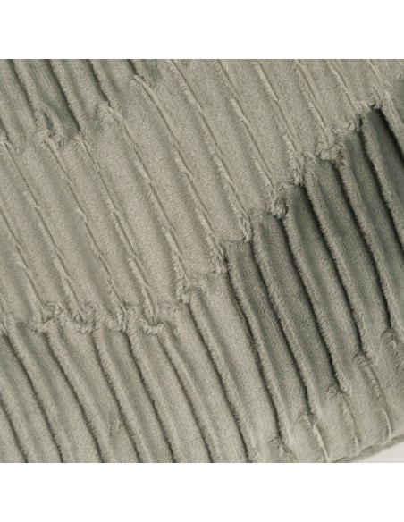 Cojín cuadrante New Traza terciopelo liso 50x50 - funda + relleno