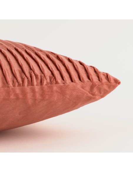 Cojín rectangular 30x50 New Traza terciopelo liso - funda + relleno