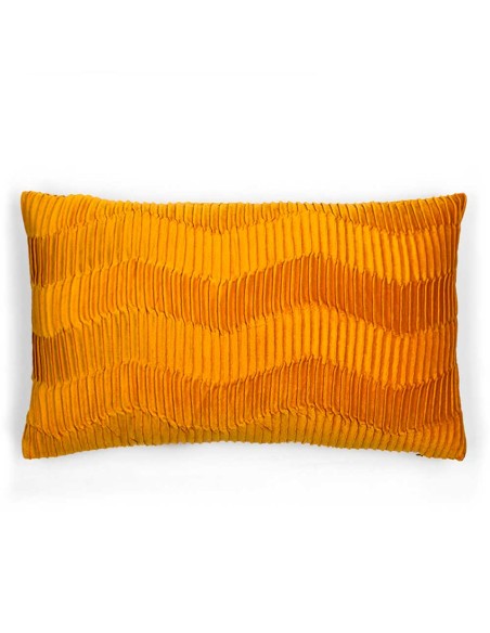 Cojín rectangular 30x50 New Traza terciopelo liso - funda + relleno