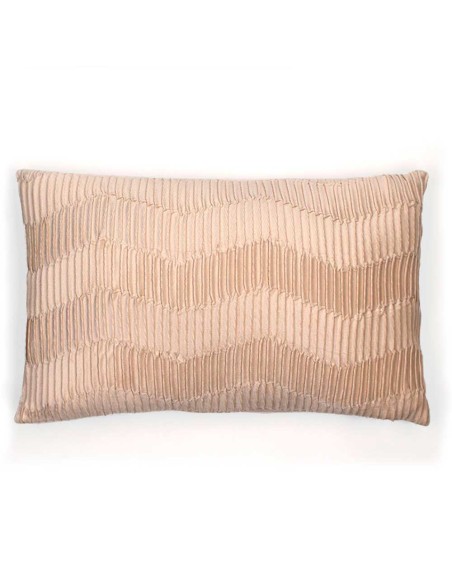 Cojín rectangular 30x50 New Traza terciopelo liso - funda + relleno