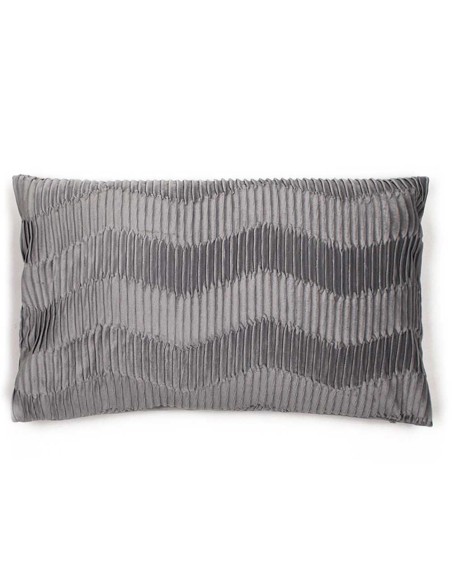 Cojín rectangular 30x50 New Traza terciopelo liso - funda + relleno