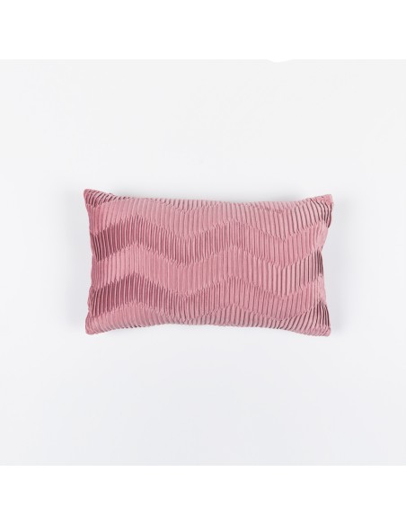 Cojín rectangular 30x50 New Traza terciopelo liso - funda + relleno