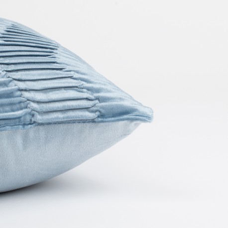 Cojín rectangular 30x50 New Traza terciopelo liso - funda + relleno