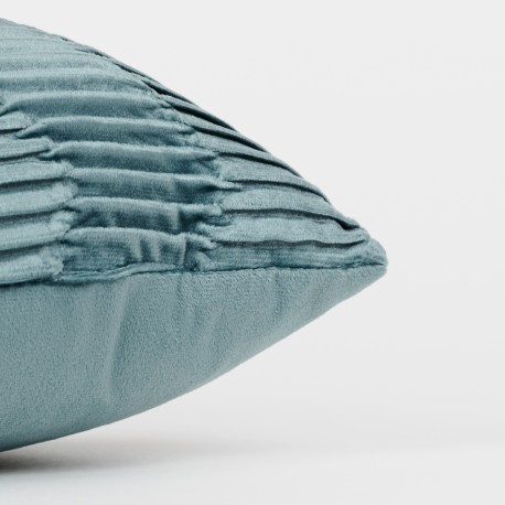 Cojín rectangular 30x50 New Traza terciopelo liso - funda + relleno