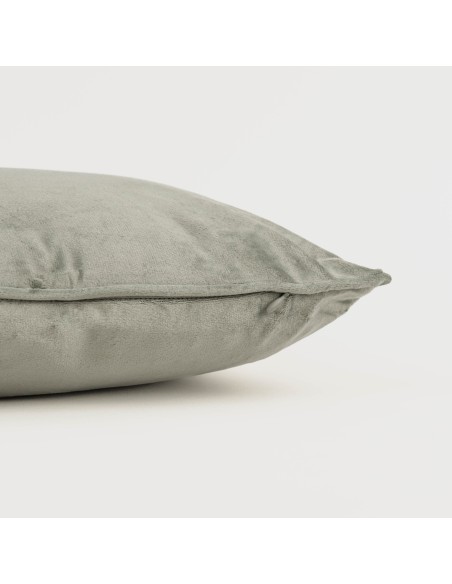 Cojín cuadrante New terciopelo liso - funda + relleno