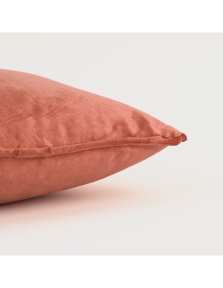 Cojín cuadrante New terciopelo liso - funda + relleno