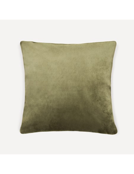 Cojín cuadrante New terciopelo liso - funda + relleno